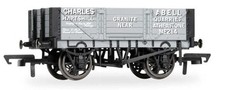Hornby OO Scale Charles Abell 4 Plank Wagon No.214 [R60294 ]