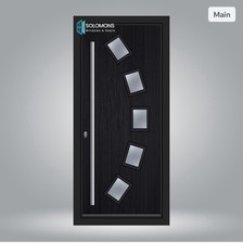 Brand New Black - 920mm x 2020mm - Contemporary Inc Fancy Bar 1