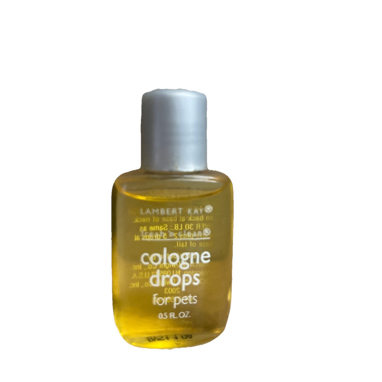 Lambert Kay Dog Grooming Fresh 'n' Clean Cologne Drops (RARE)