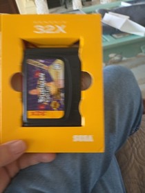 Sega 32X Tough Man Contest  CIB W Sleeve Manual Reg Pucture