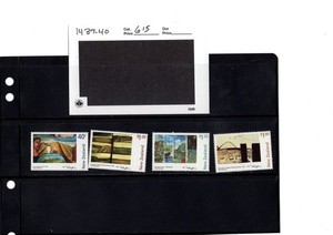 BH GOLDPATH: NEW ZEALAND STAMP, CAT VALUE $6.15, #1437-40 BHS_001_146_19