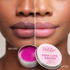 PINK lips Cream 💋 Balm for dark Lips Very Effective 30g Visible Result 