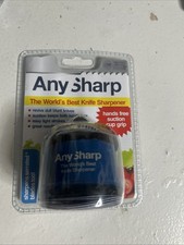 AnySharp Knife Sharpener Blue Professional Mi...
