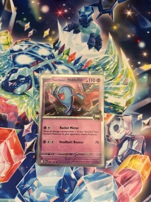 Team Rockets Wobbuffet #82 2025 Scarlet - Violet Series - Destined ...