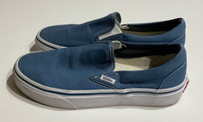 Vans Classic Slip On Shoes 5.5M 7W Navy Blue