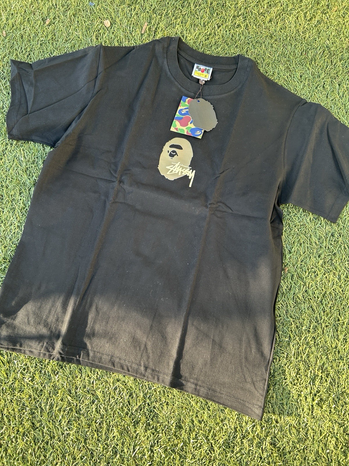 Stussy x Bape Limited Edition Graphic Tee