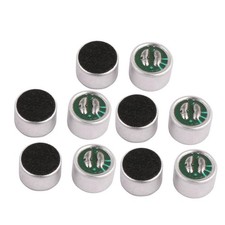 10Pcs 9mmx7mm 30-44dB Condenser Microphone High Sensitivity Pickup