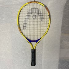Head Speed 19 Junior Tennis Racquet Yellow Blue 3 5/8 Grip Toddler Pre Strung