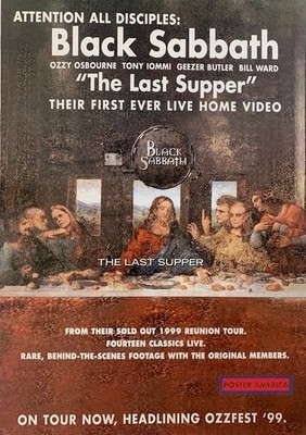 Black Sabbath The Last Supper Poster 24 x 35 | eBay