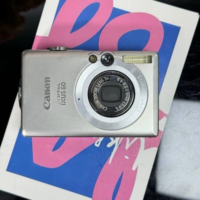 Canon IXUS 60 CCD Digital Camera 6.0MP 3X Optical Zoom - Silver