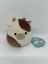 Squishmallows 5" Flip-A-Mallows Melly & Ronnie Milk Cow Soft Toy Plush