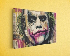 Graffiti Joker Canvas Print – Bold Street Art Wall Decor for Urban Homes