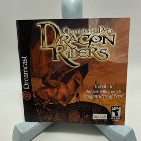 Dragon Riders: Chronicles of Pern (Sega Dreamcast) CIB Replaced Case Auth Tested
