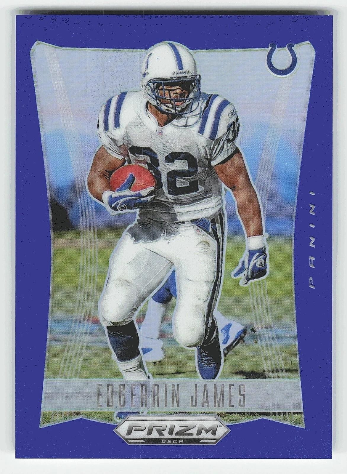2024 Panini Prizm Deca #141 Edgerrin James Blue Prizms #/149