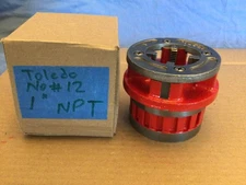 Refurbished TOLEDO No. 12 Manual Pipe Threader Die - 1" 