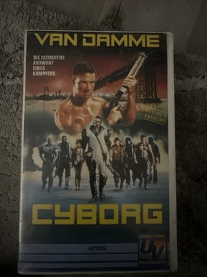 Cyborg VHS - Jean Claude Van Damme FSK 16
