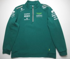 Boss Aston Martin Cognizant F1 Team Quarter Zip Pullover Jacket EU 2XL / US XL