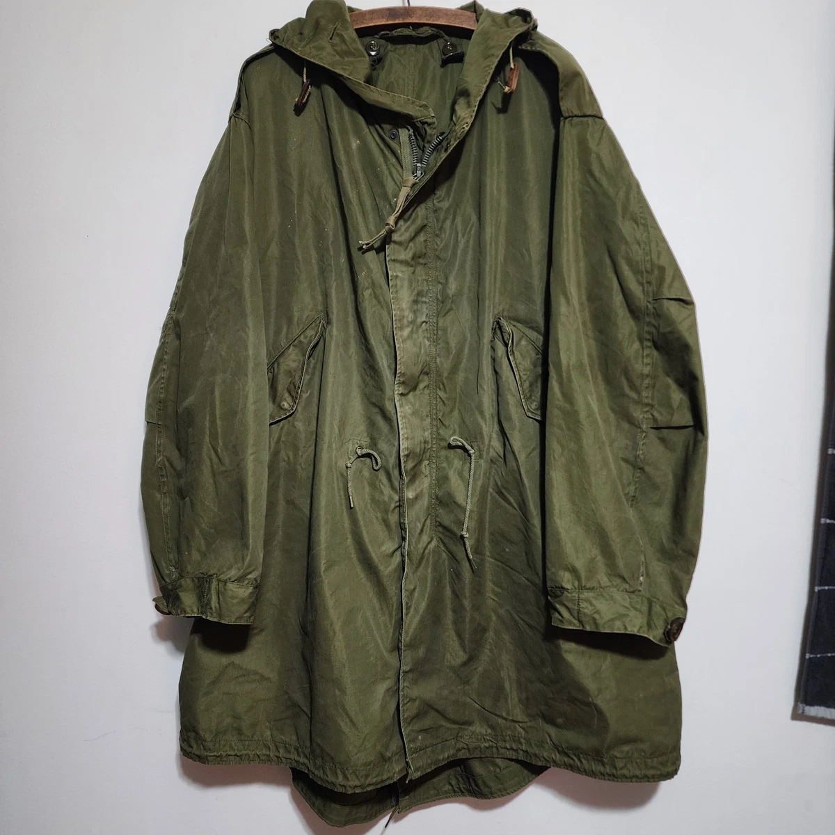 Vintage Army Parka In Original Korean Military Period Items (1950