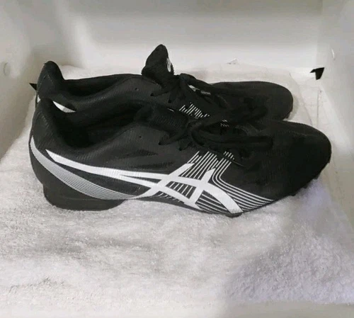 Taglia 10 ASICS Hyper MD 7 Nero Bianco
