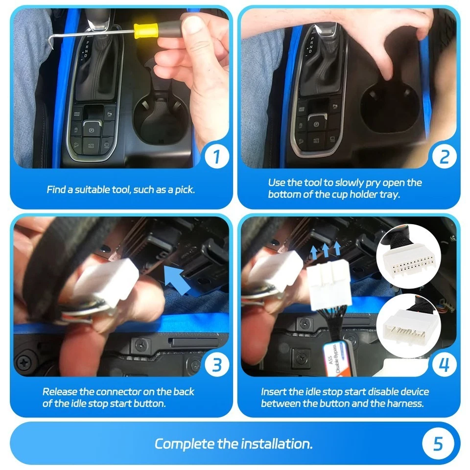 Eliminador de parada de arranque en ralentí automático para Hyundai Sonata 2020-2022 motor arranque-parada Foto 4 de 4