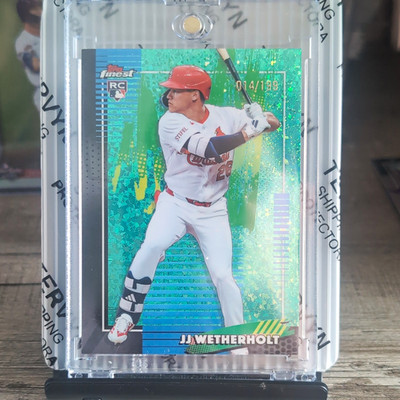 Topps Finest 2025 JJ Wetherholt St. Louis Cardinals Rookie #15 Serial /199
