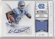 2015 National Treasures College Materials Signatures 67/99 Eric Ebron Auto 0r3