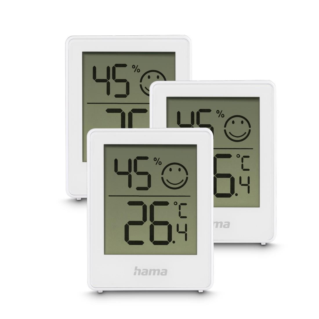 Thermomètre et hygromètre Hama Cres capteur humidité température maison LCD