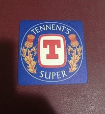 Sottobicchiere Birra Tennent's Super - 8x8 cm