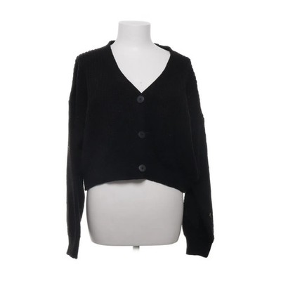 DeFacto, Strickjacke, Damen, Größe: XL, Schwarz, Rippenstrick #Sgs