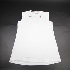 Miami Dolphins Nike NFL On Field Dri-Fit Sleeveless Shirt Men's Off-White Used
