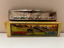 Vintage Boxed Echo Vamper Harmonica in G M. Hohner Made In Germany