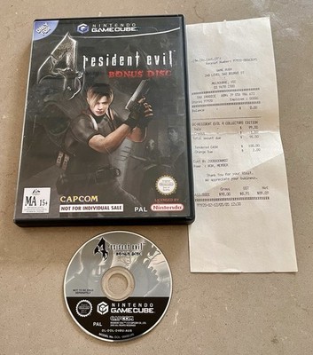 Resident Evil Bonus Disc Nintendo GameCube, PAL Rare Promo Case