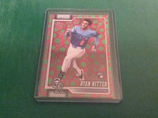 2026 Topps #18 Ryan Ritter Holiday Polka Dots Green / Pink