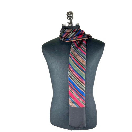 Foulard long silencieux motif diagonal Dior multicolore 150 62548641