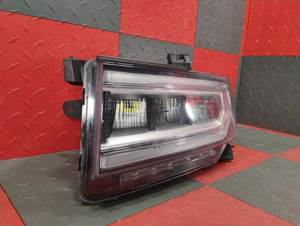 20-23 GMC Acadia SLE 左驱动器 LED 车头灯(OEM 84835431)很好!!! — 第 3/4 张图片