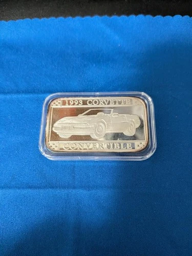 1993 Corvette .999 troy ounce silver -GM