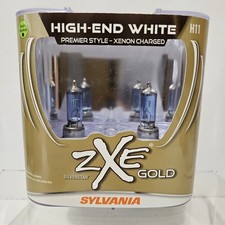 Sylvania H11 Silverstar Zxe Gold Halogen Headlight Bulb 2 Pack H11szg.pb2 0047 Sylvania H11 Silverstar Zxe Gold Halogen Headlight Bulb 2 Pack H11szg.pb2 0047