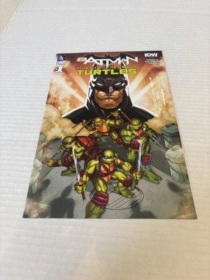 DC Comics IDW Batman Teenage Mutant Ninja Turtles #1 Amazing Comic Con Variant