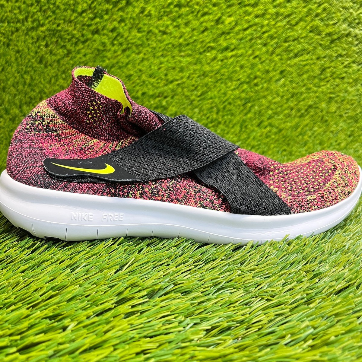 motion flyknit free rn flyknit 218 running shoe nike