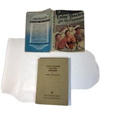 VINTAGE 1941 COLOR MOVIES FOR THE BEGINNER by HARRIS B. TUTTLE With Dust Cover