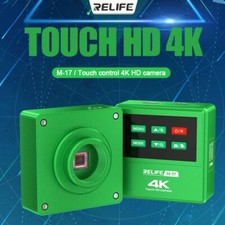 Relife M-17 Touch Control 4K Output HD Trinocular Microscope Electronic Camera