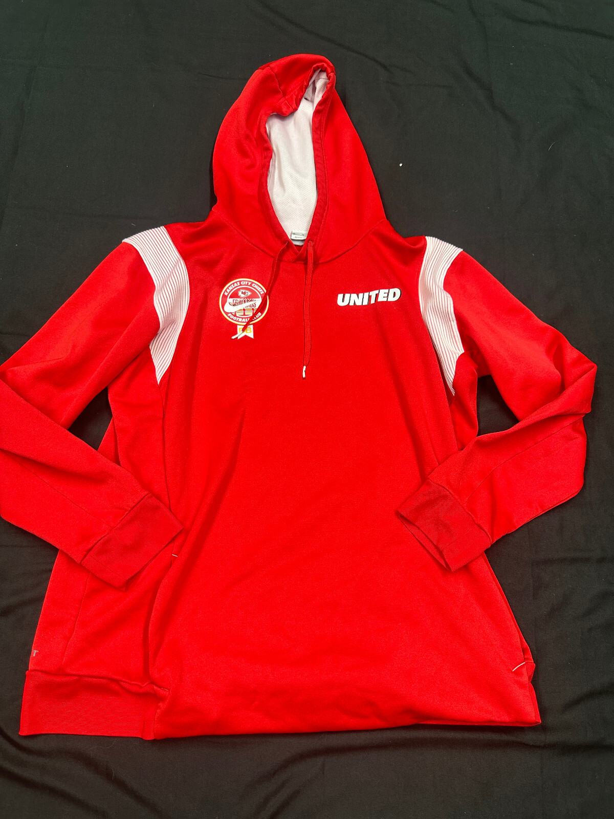 SACAI X NIKE Felpa con cappuccio Nike NFL Kansas City Chiefs On Field Team taglia XL Edwards DB Unite