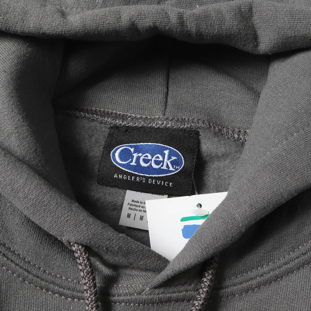 Creek Anglers Device Hoodie Size: M Logo Sweat Charcoal Tops Creek Anglers Device Hoodie Size: M Logo Sweat Charcoal Tops