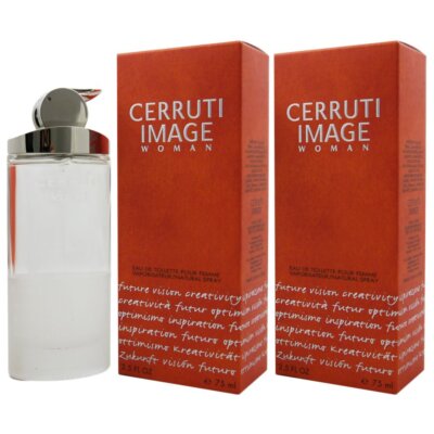 Cerruti Image Woman 2 x 75 ml Eau de Toilette EDT Set Pour Femme Women