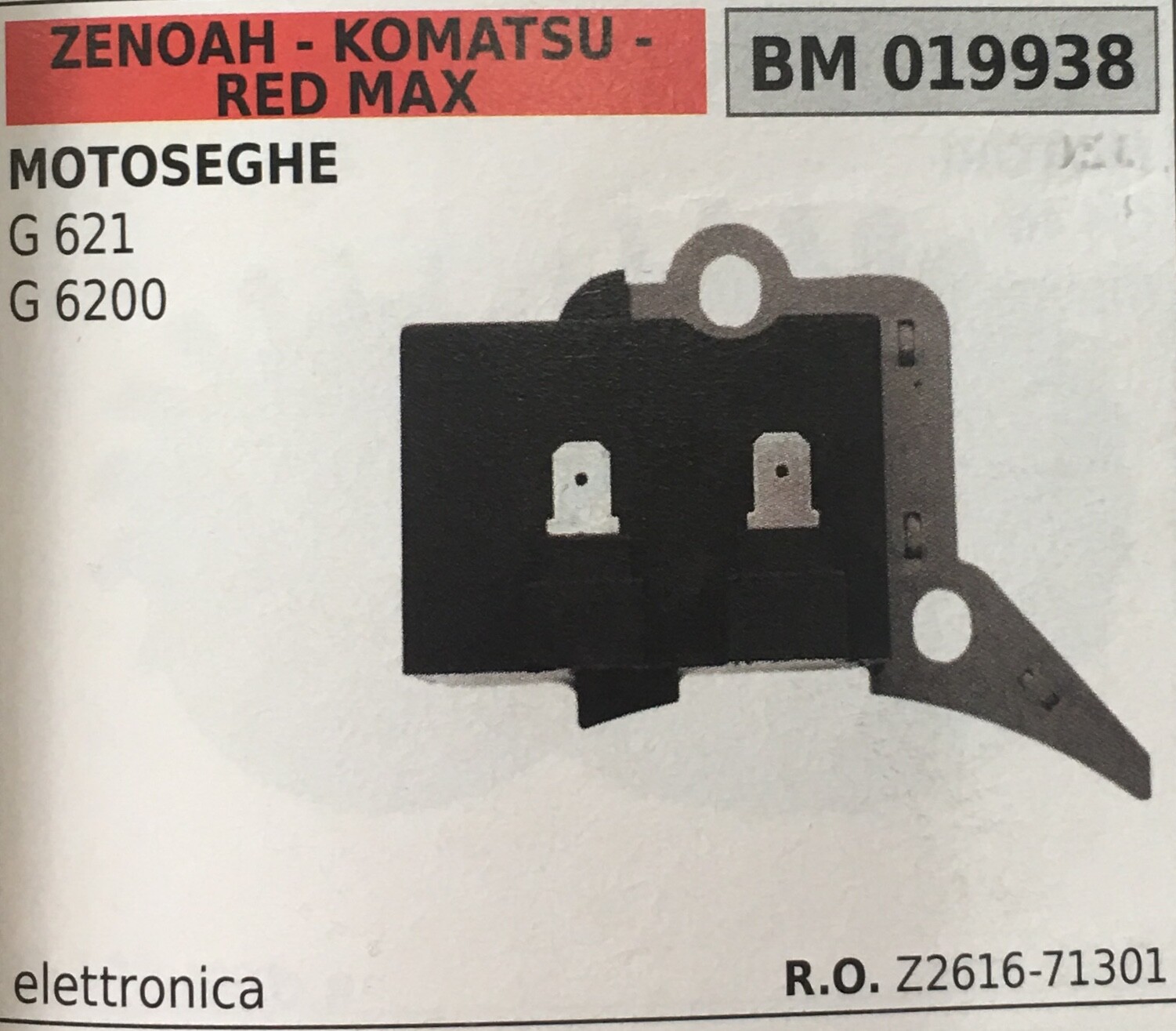 Bobina Motosega Zenoah Komatsu BM019938 - Riparazione Rapida Scintilla