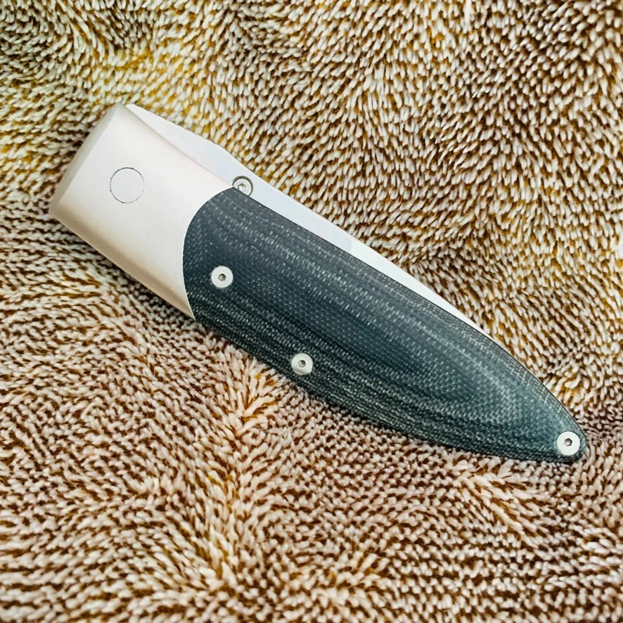 Cuchillo Plegable Boker Gris Carbón "Madera" Walker Design Solingen Alemania ATS-34 Foto 4 de 4