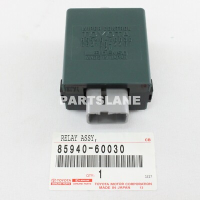 リラページです。 Toyota Land Cruiser FJ70 OEM Genuine Windshield Wiper Relay 85940