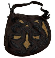 Fendi Stingray Exotic Leather Inlay Oyster Wh...