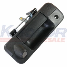 Textured Tailgate Handle Black With Camera Hole For Toyota Tundra Pickup 07-13