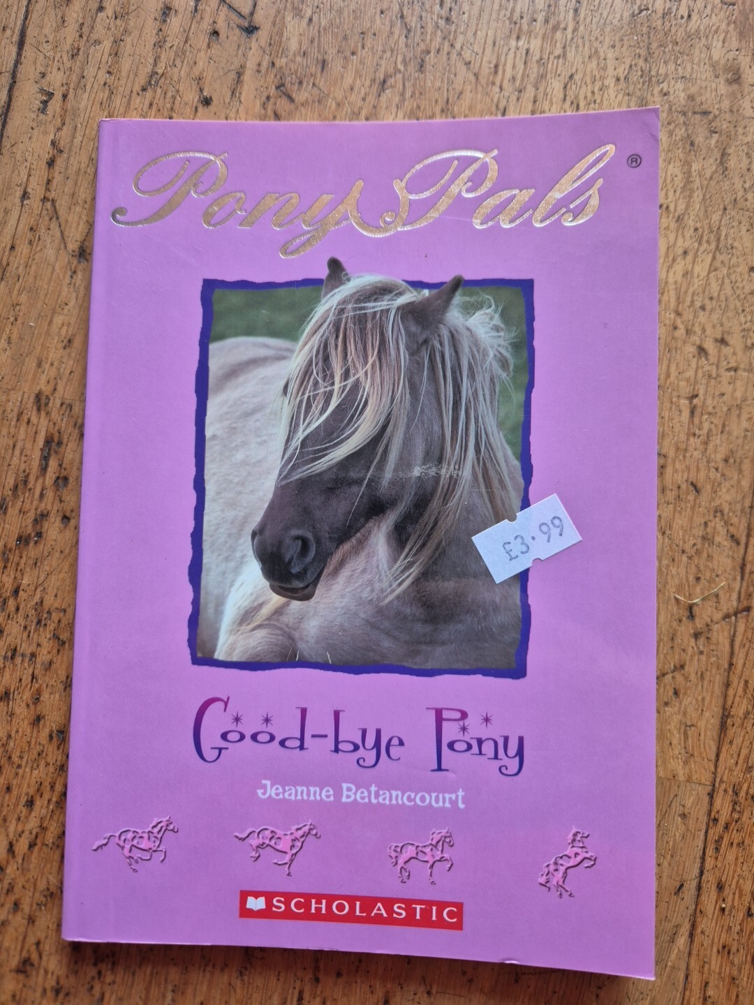 Pony Pals: Good-bye Pony by Jeanne Betancourt Pony Pals No. 8 horse story ponies